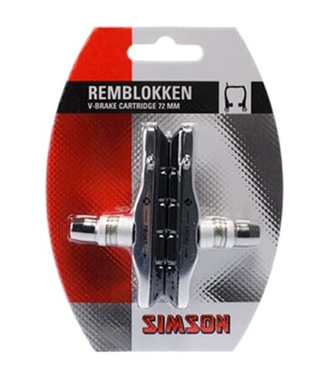 Simson remblok V-brake 72mm (2)