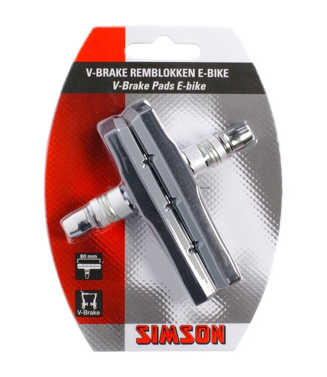 Simson remblok V-brake 80mm E-bike