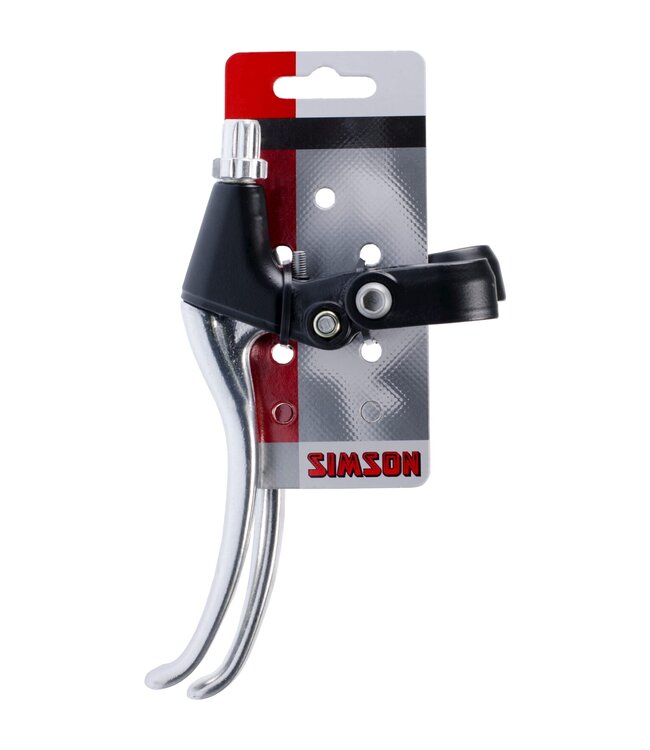 Simson remgreep set lang alu zwart