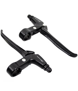 Saccon Saccon remgreep set L211 canti/rollerbrake zwart/zwart