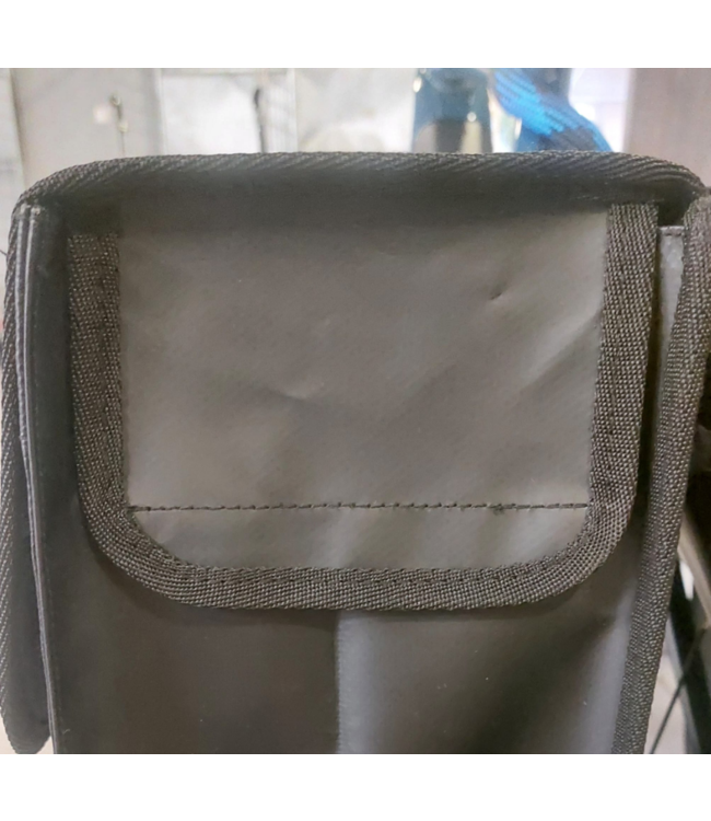 Rieba® Dubbele Fietstas 48 Liter - Reflectoren - Zwart - 100% Waterdicht - Ruim & Sterk - Elektrische Fiets - Stadsfiets - Universele Bevestiging