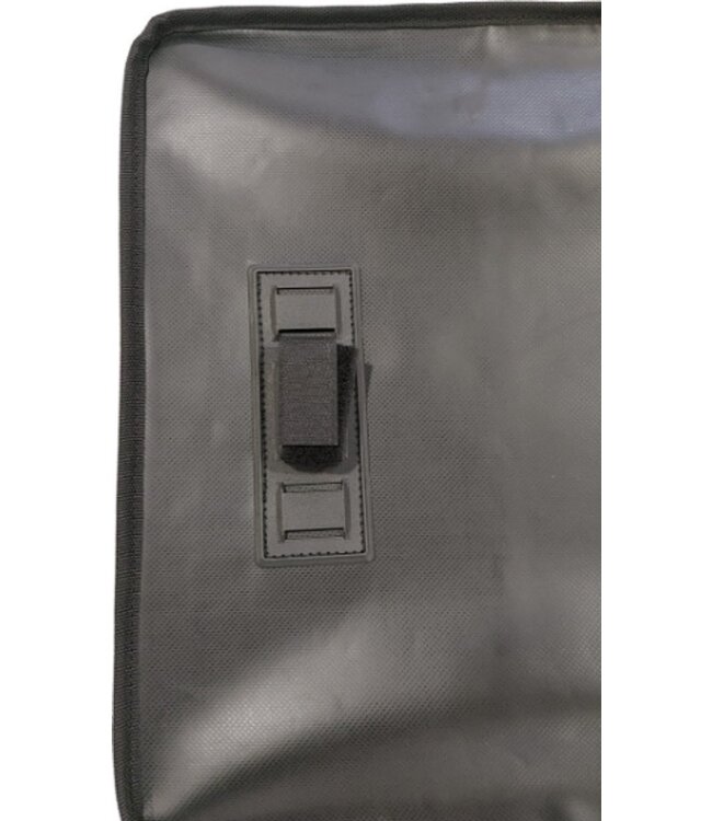 Rieba® Dubbele Fietstas - 42 liter - Reflectoren - Zwart - Waterdicht - Zeer Ruim - Elektrische Fiets - Stadsfiets - Universele Bevestiging