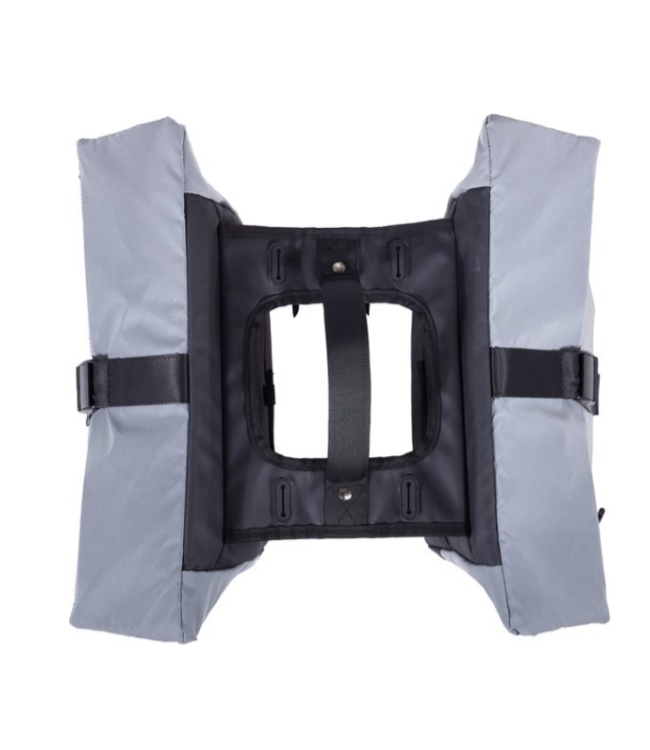 Willex Dubbele Fietstas - Reflecterend - 34 liter