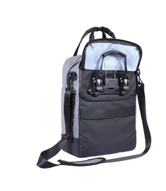 Willex Enkele Fietstas - Multibag - Reflecterend - Met Cijferslot - 17 Liter
