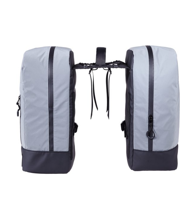 Willex Dubbele Fietstas - Multibag - Reflecterend - 34 Liter