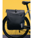 Rieba® Dubbele Fietstas 46 Liter Rolltop - Zwart - Hoogwaardig Materiaal - 100% Waterdicht - Moderne Uitstraling - Universele Bevestiging - Reflectie - Extra Voorvak - Fietstassen Stadsfiets en Elektrische Fiets