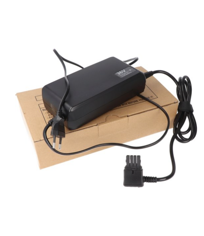 Gazelle Acculader - Elektrische fietsoplader - 36V - 4A - Panasonic