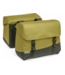 New Looxs ® Oslo Joli Double - Dubbele Fietstas - Geschikt voor elke Bagagedrager - Ook voor Electrische Fietsen - 100% Gerecycled Polyester - Stevig, Ruim en Vormvast - 37L - Olive-Yellow