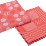 Weltevree Weltevree Theedoeken, set van 2 - Rood