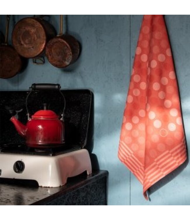 Weltevree Theedoeken, set van 2 - Rood