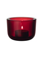 Iittala Iittala Valkea Porte-lampe à cire/Lampe-sphère 60mm Canneberge