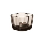 Iittala Iittala - Collection Alvar Aalto - Bougeoir pour bougie chauffe-plat et lampe sphérique 60 mm - Lin