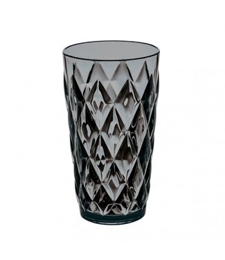 Koziol Koziol - Crystal L - Drinkglas - 450ml - transparant grijs - set van 6