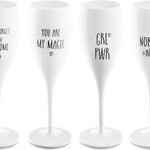Koziol Koziol Champagneglas - Cheers No.1 - set van 6 - assortiment