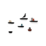 Vitra Vitra Corniches wandplank zwart medium