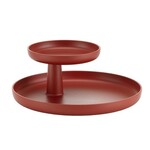 Vitra Vitra Rotary Tray / Decoratie Schaal Donker Baksteenrood
