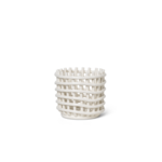 Ferm Living Ferm Living Panier en céramique Petit blanc