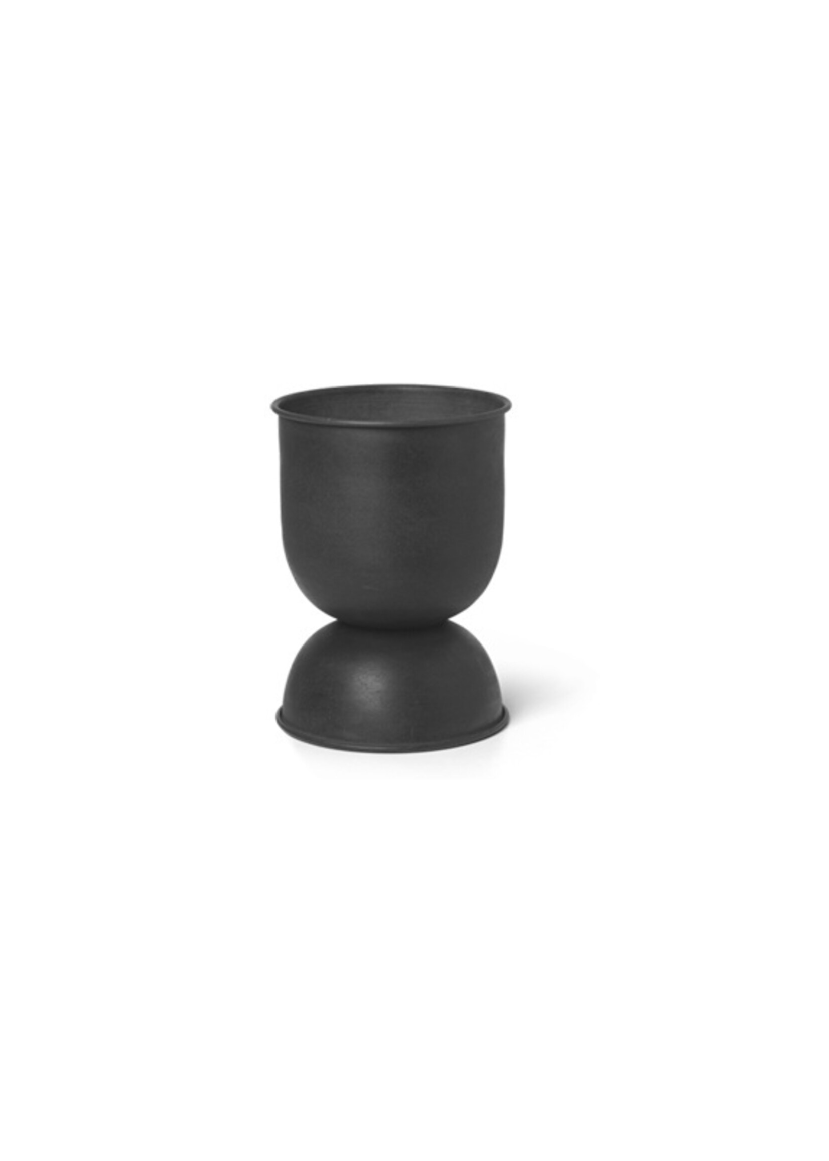 Ferm Living Ferm Living Hourglass Pot Extra Klein zwart