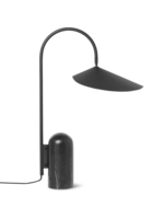 Ferm Living Ferm Living Arum Tafellamp Marmer & Staal zwart