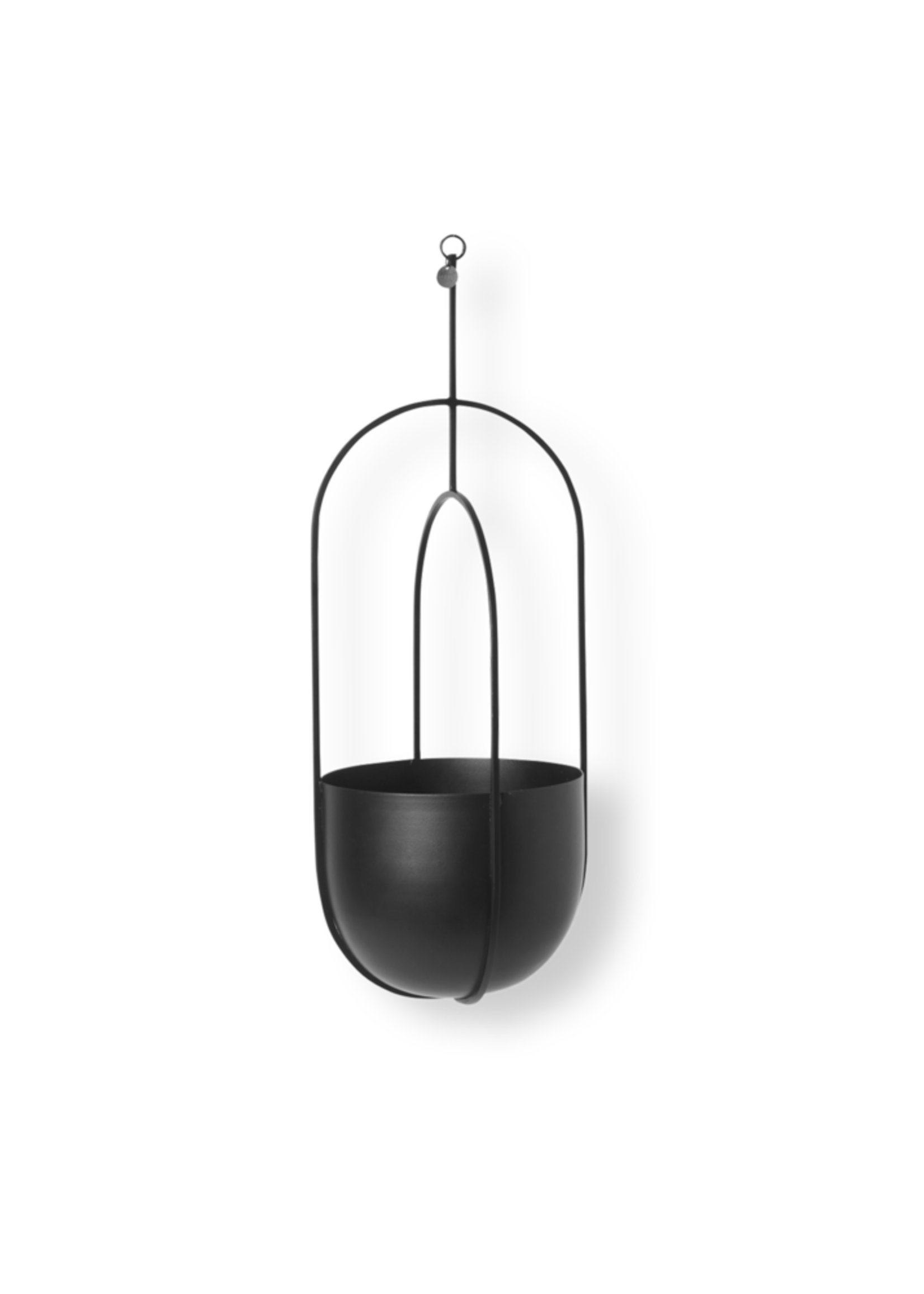 Ferm Living Ferm Living Hanging Deco Pot zwart