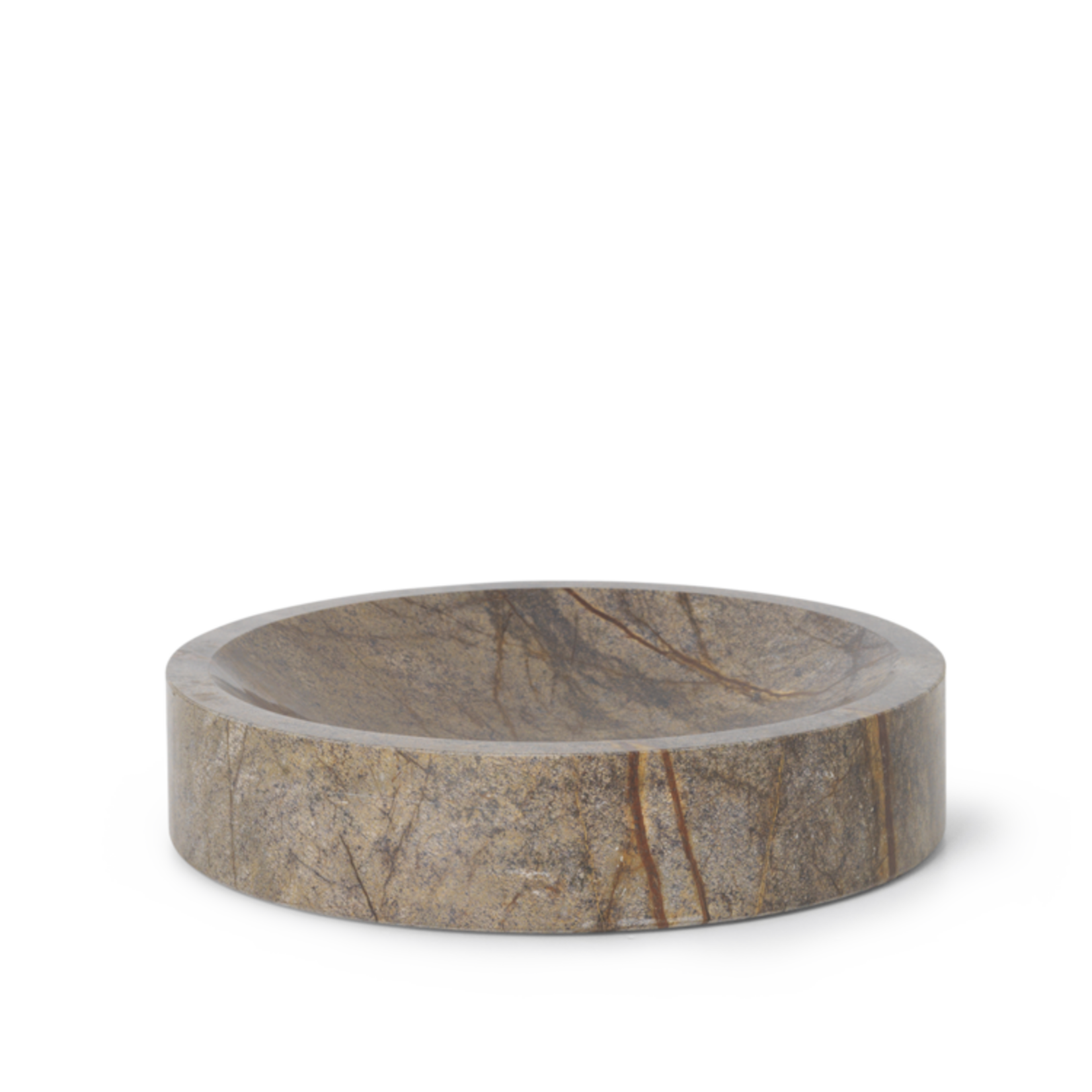 Ferm Living Ferm Living Scape Bowl Marmer rood/bruin