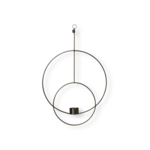 Ferm Living Ferm Living Porte-bougies à réchaud suspendu Deco - Rond - noir