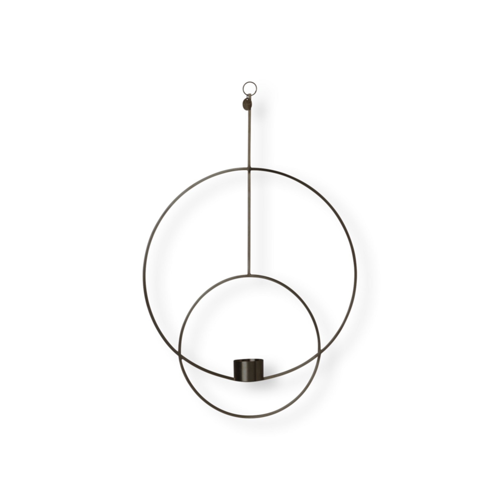 Ferm Living Ferm Living Porte-bougies à réchaud suspendu Deco - Rond - noir