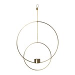 Ferm Living Ferm Living Hangende Theelichthouder Deco - Rond - messing