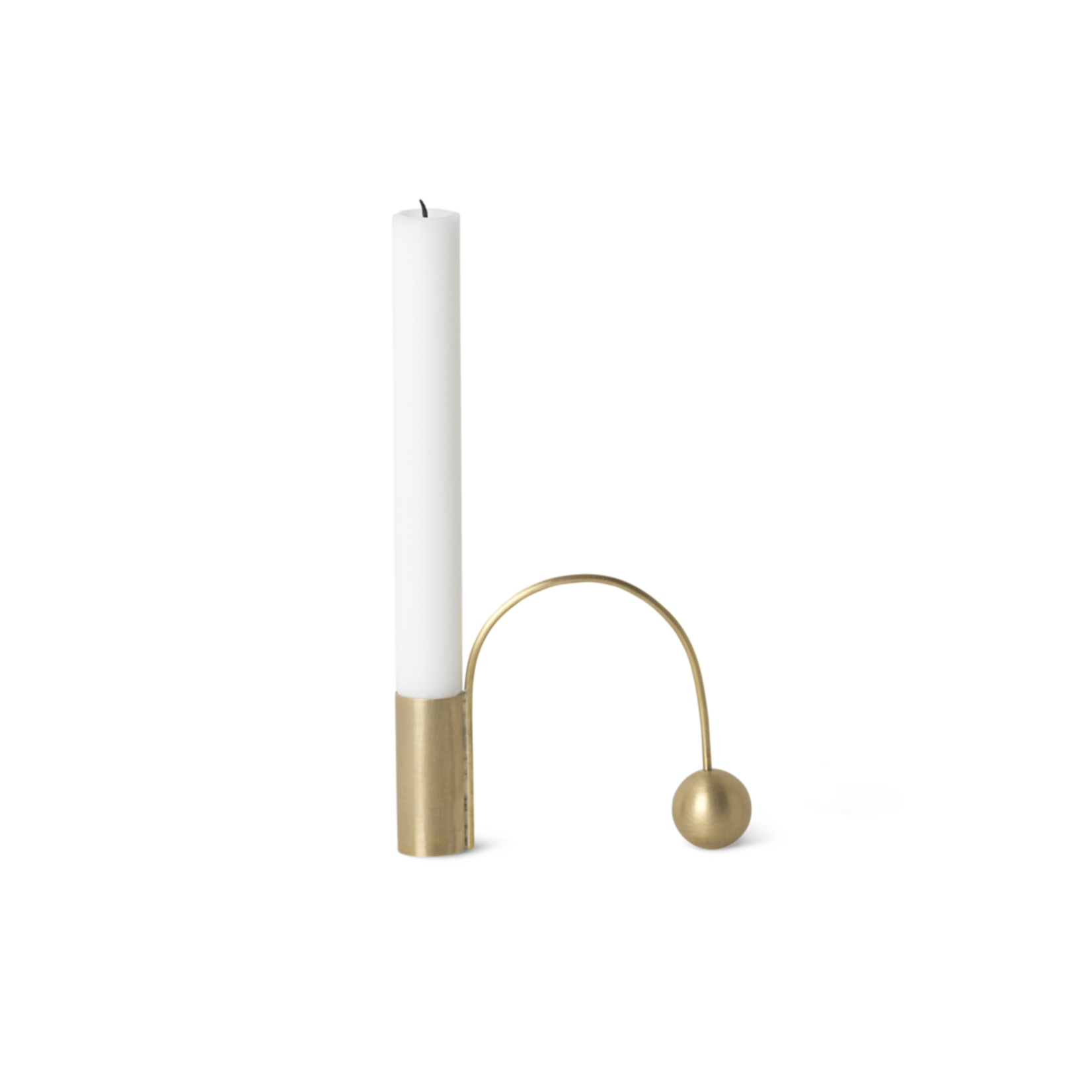 Ferm Living Ferm Living Bougeoir Balance laiton