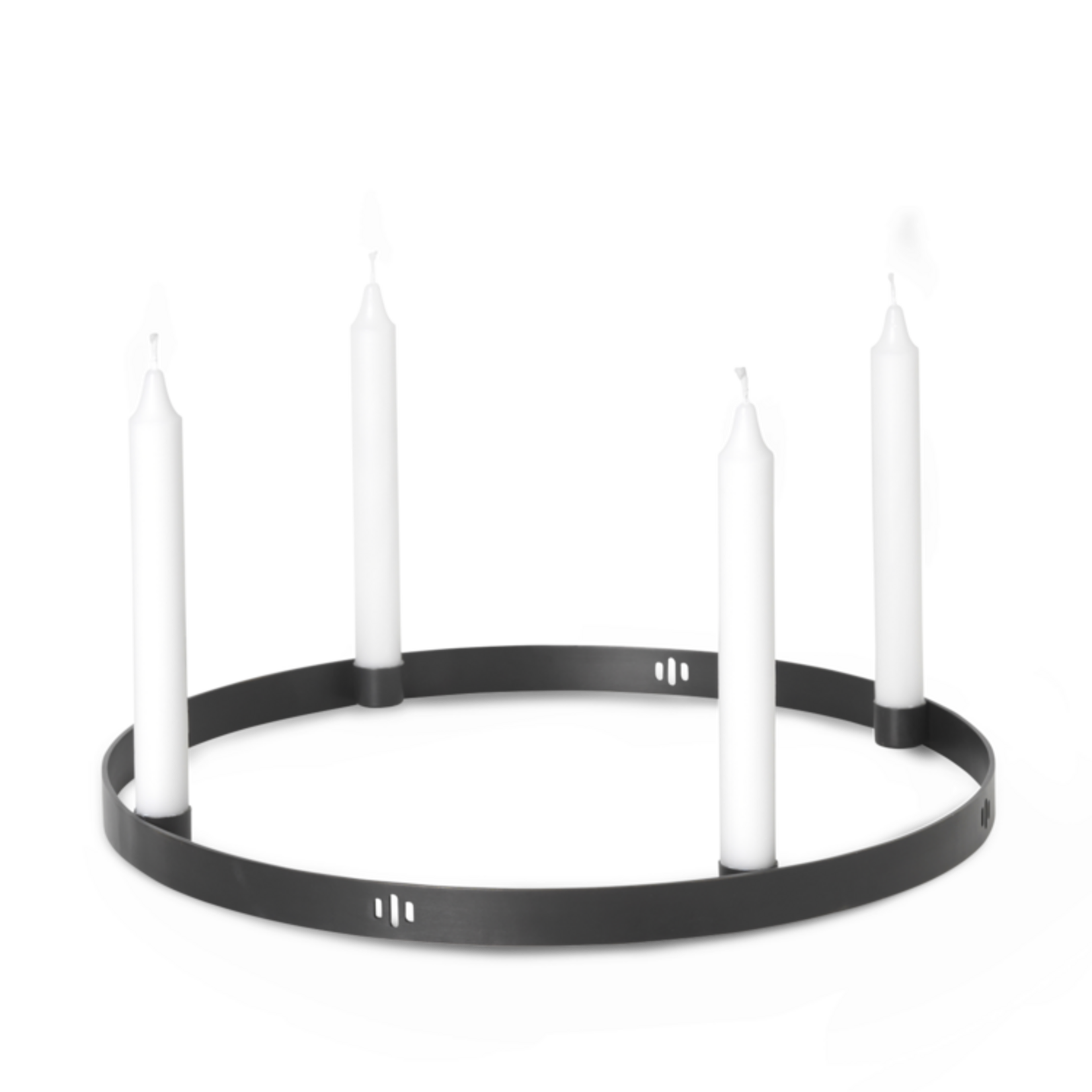 Ferm Living Ferm Living Circle Kandelaar Zwart Ø38 cm