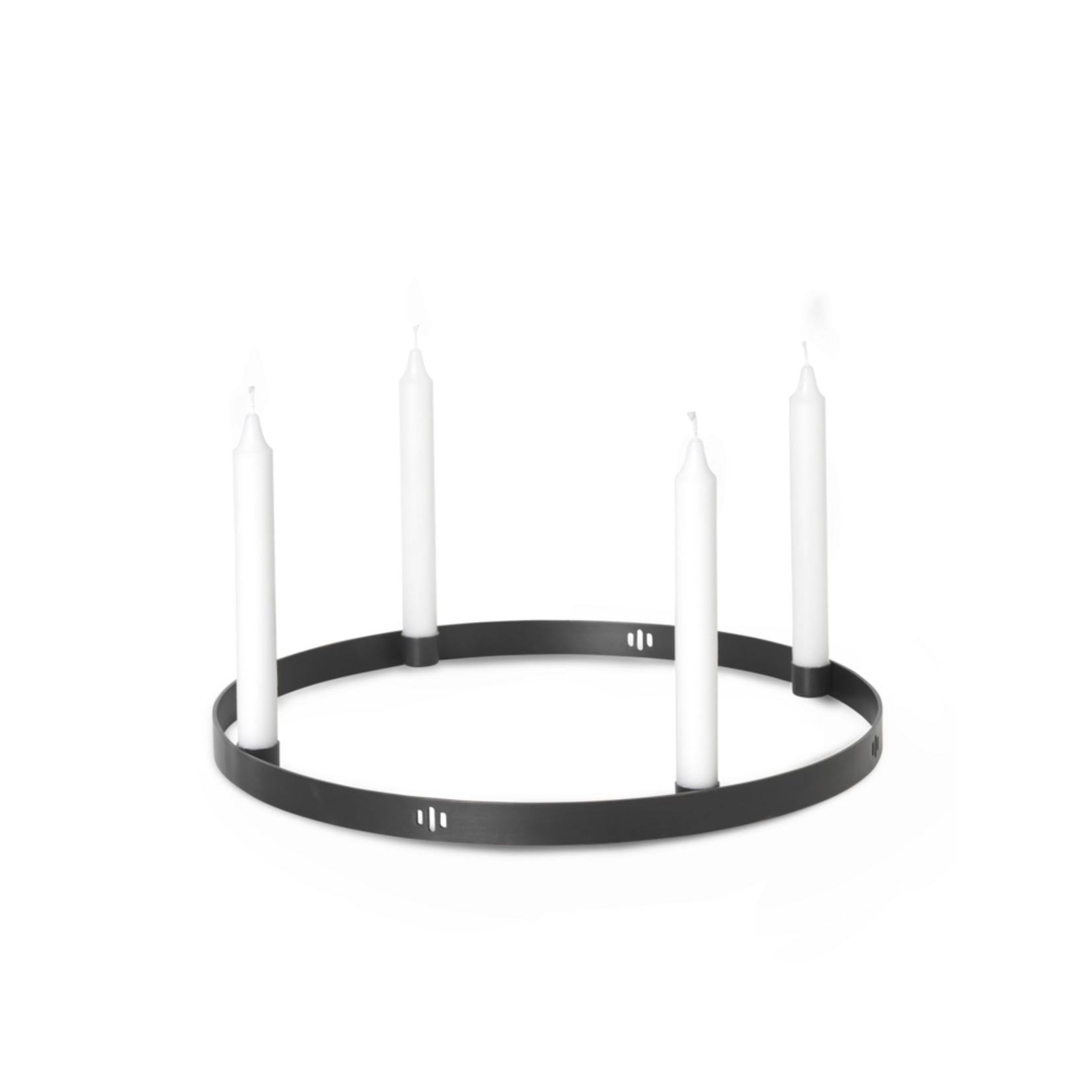 Ferm Living Ferm Living Circle Kandelaar Zwart Ø38 cm