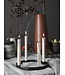 Ferm Living Ferm Living Porte-bougies rond noir Ø25 cm