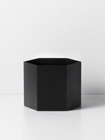 Ferm Living Ferm Living Pot Hexagonal Large noir