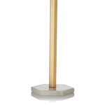 Ferm Living Ferm Living Porte-rouleau de cuisine Hexagone Marbre Or