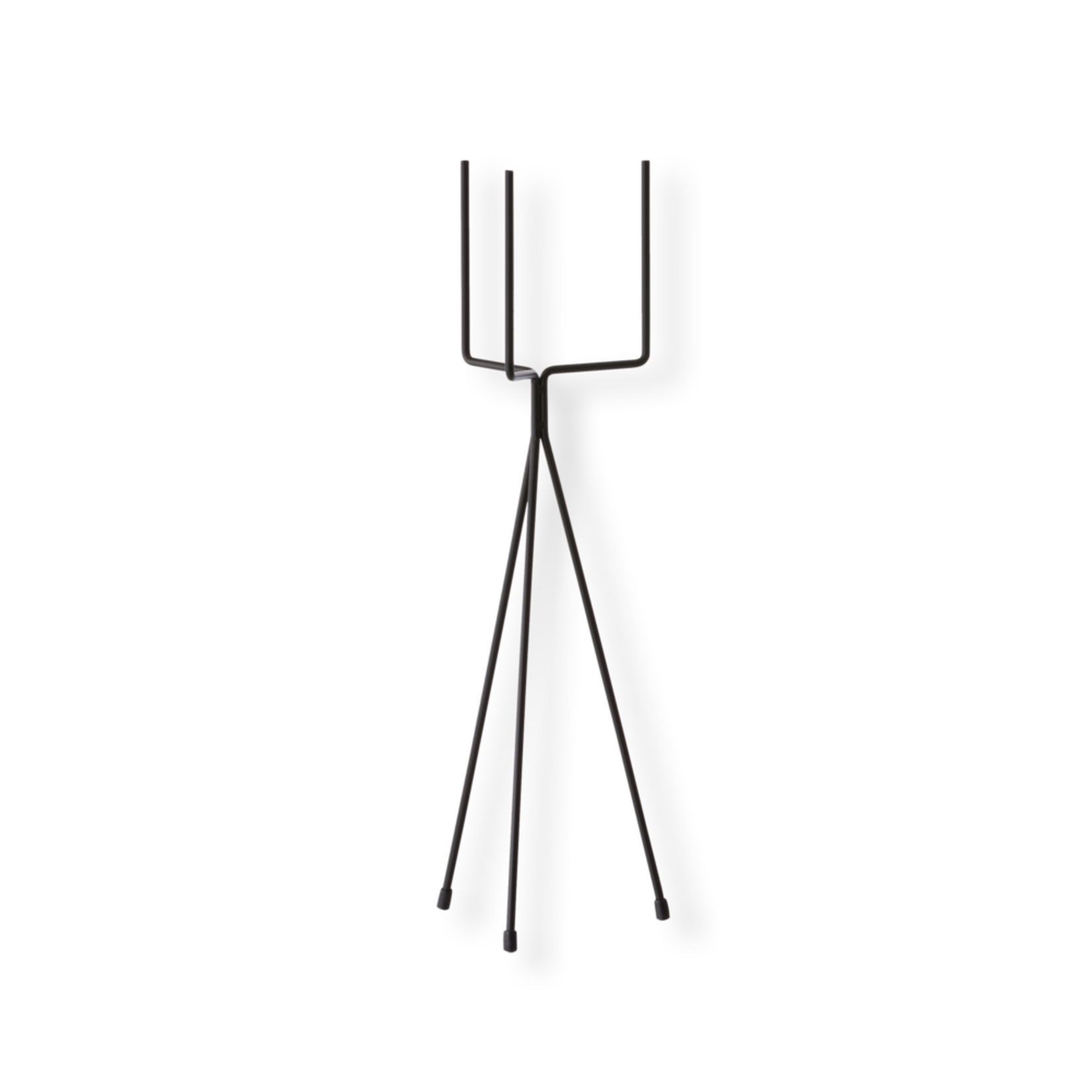 Ferm Living Ferm Living Bloempotstaander Laag zwart