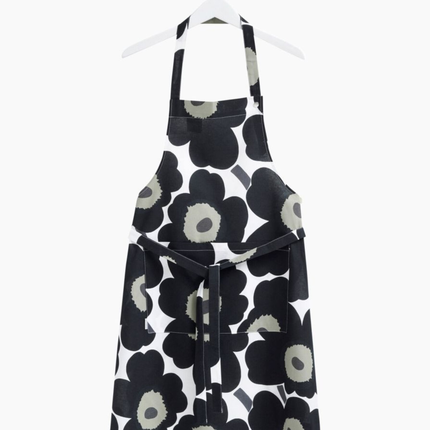 Marimekko Marimekko - Unikko - Schort Pieni - Zwart/groen