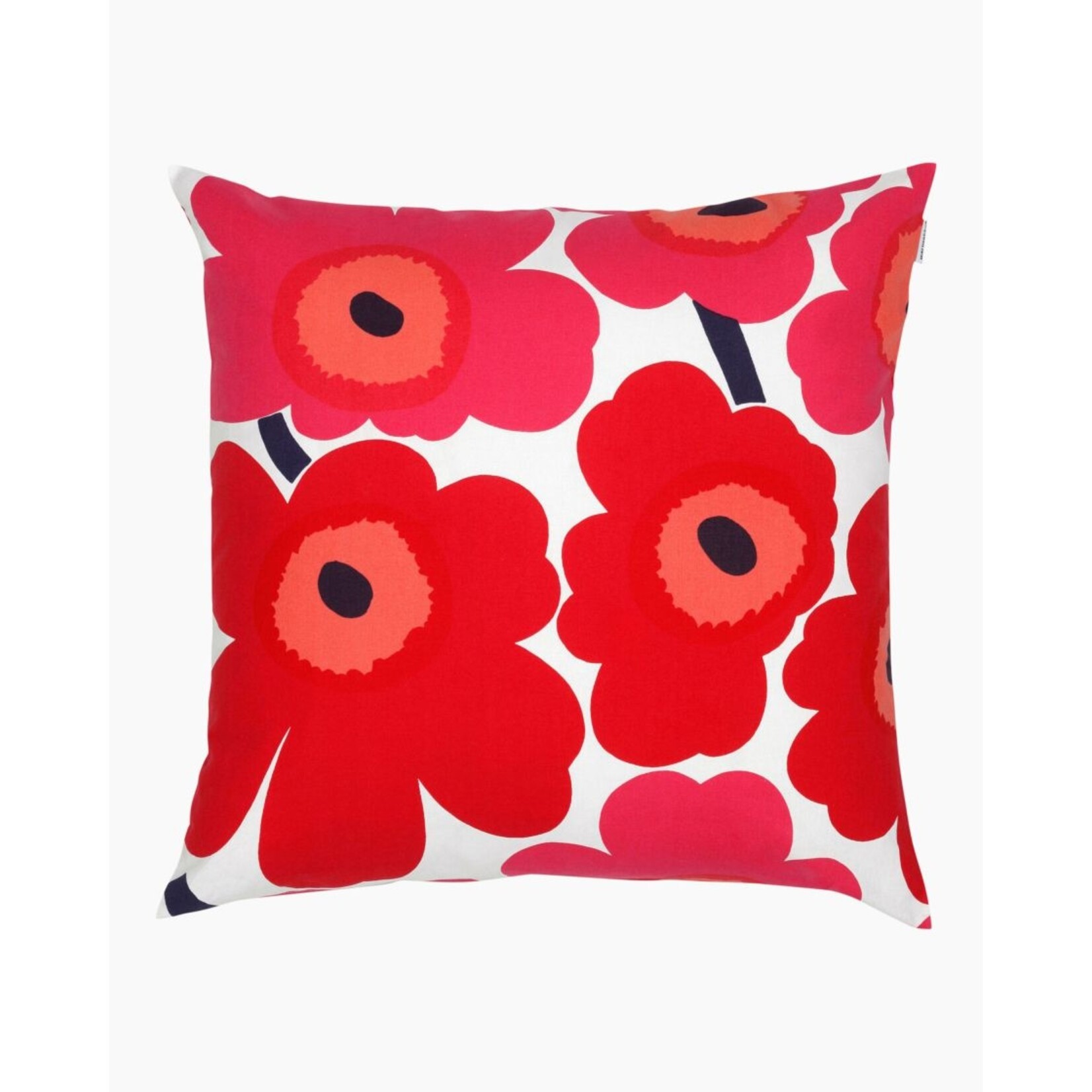 Marimekko Marimekko Pieni Unikko Taie d'oreiller Rouge 50 x 50 cm