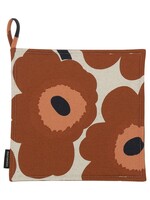 Marimekko Marimekko Unikko Pannenlap Bruin-Rood