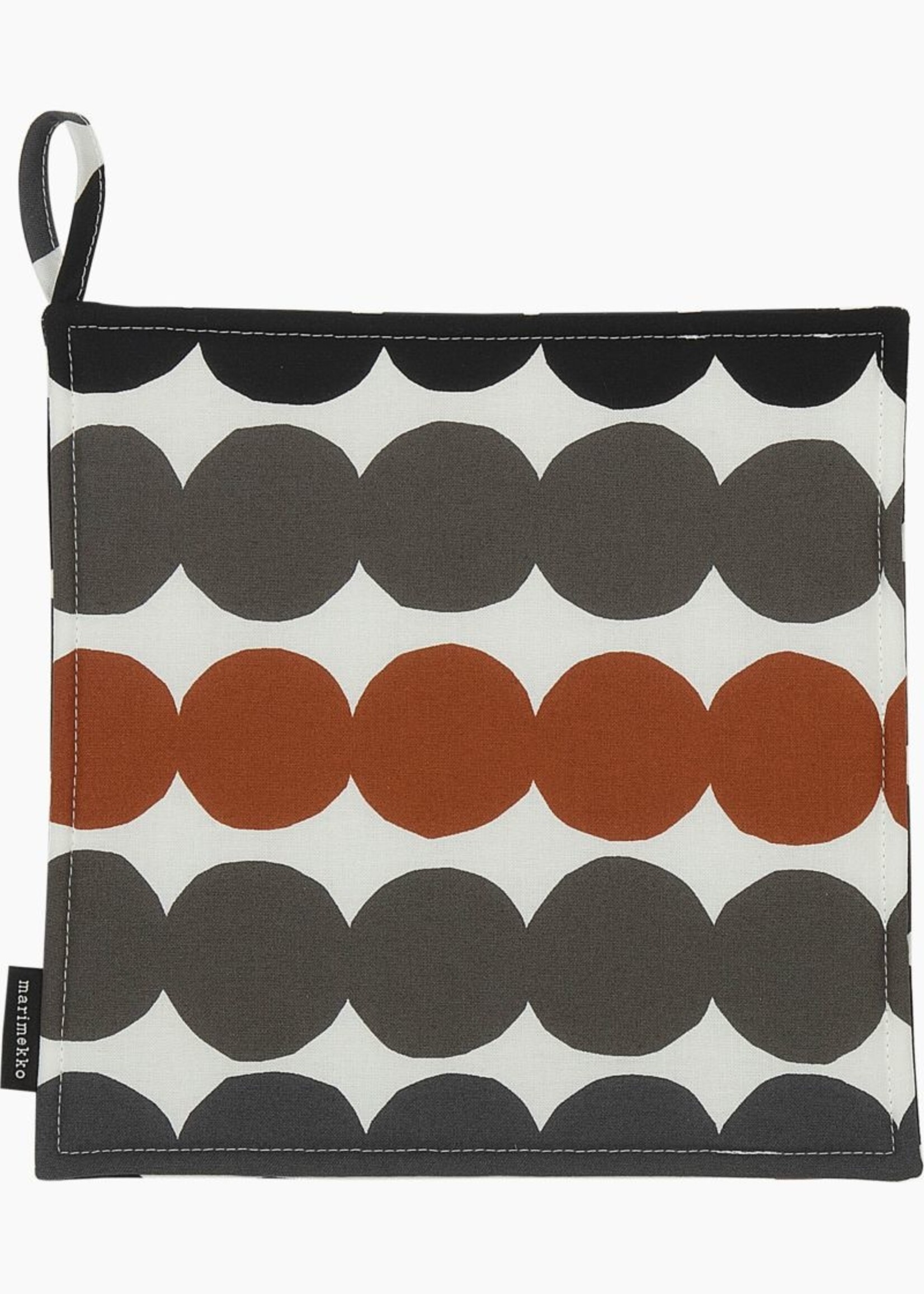 Marimekko Marimekko Räsymatto Pannenlap Gekleurd-Zwart-Wit