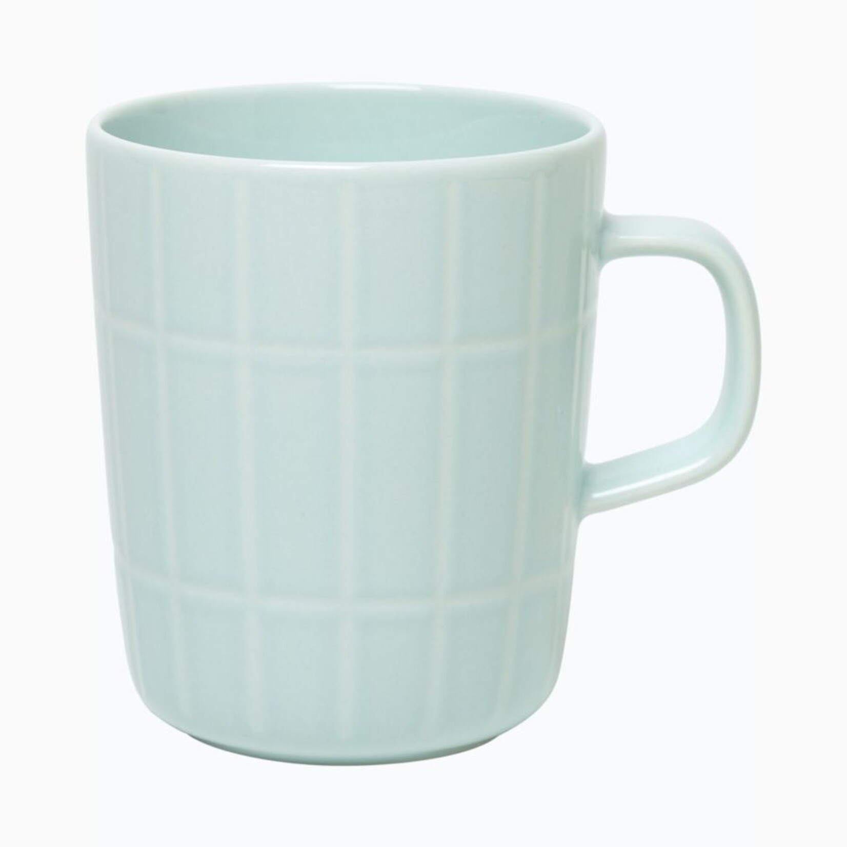 Marimekko Marimekko Tiiliskivi Tas / Mok 2,5dl Mint Gestreept