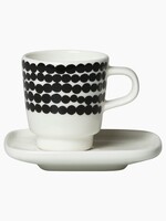 Marimekko Marimekko Siirtolap Espresso Tas met ondertas