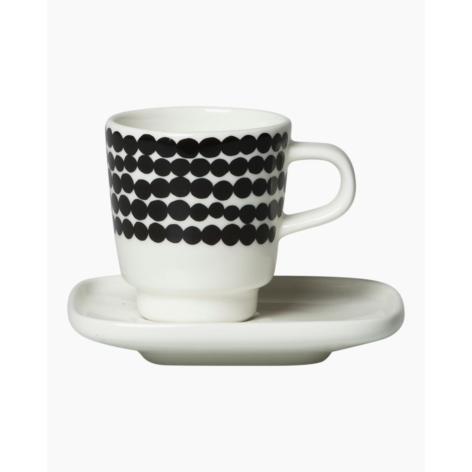 Marimekko Marimekko Siirtolap Espresso Tas met ondertas