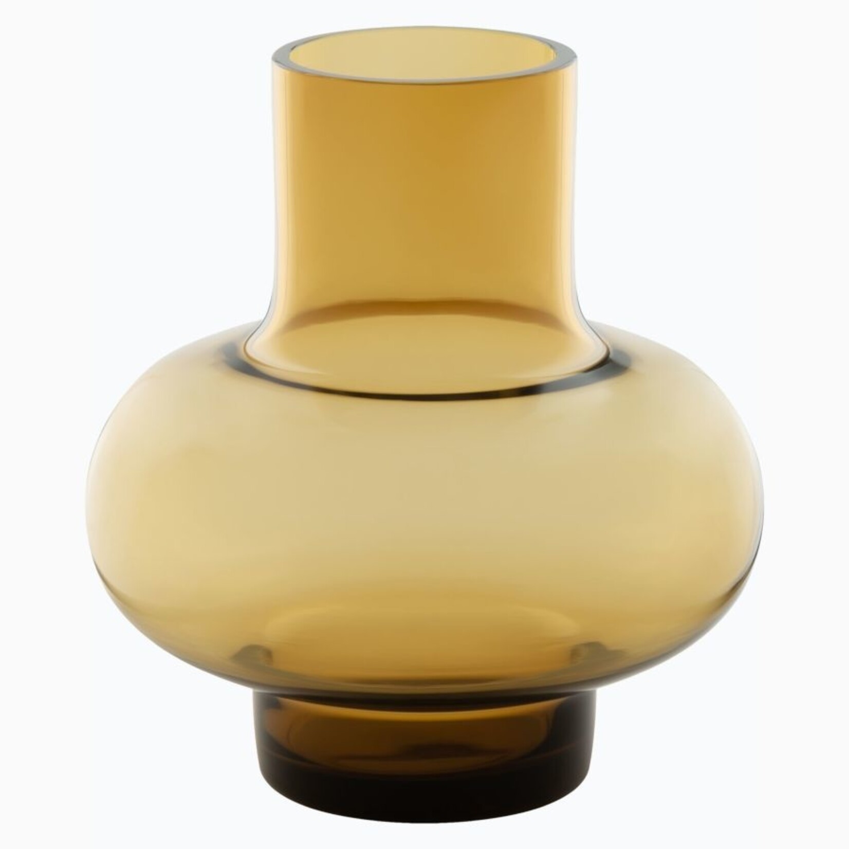 Marimekko Marimekko Umpu Glas Vaas Amber