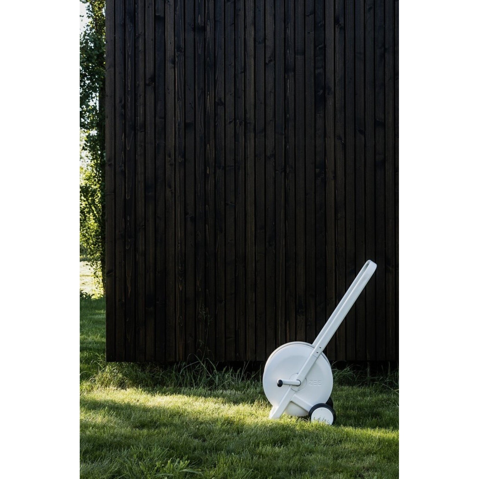 Zee Zee Tasman Tuinslang 50m Wit met Slangenwagen