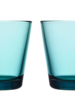 Iittala Iittala Kartio Glas - 21 cl - Zeeblauw - 2 stuks