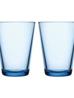 Iittala Iittala Kartio - Verre - 40 cl - Aqua - 2 pièces