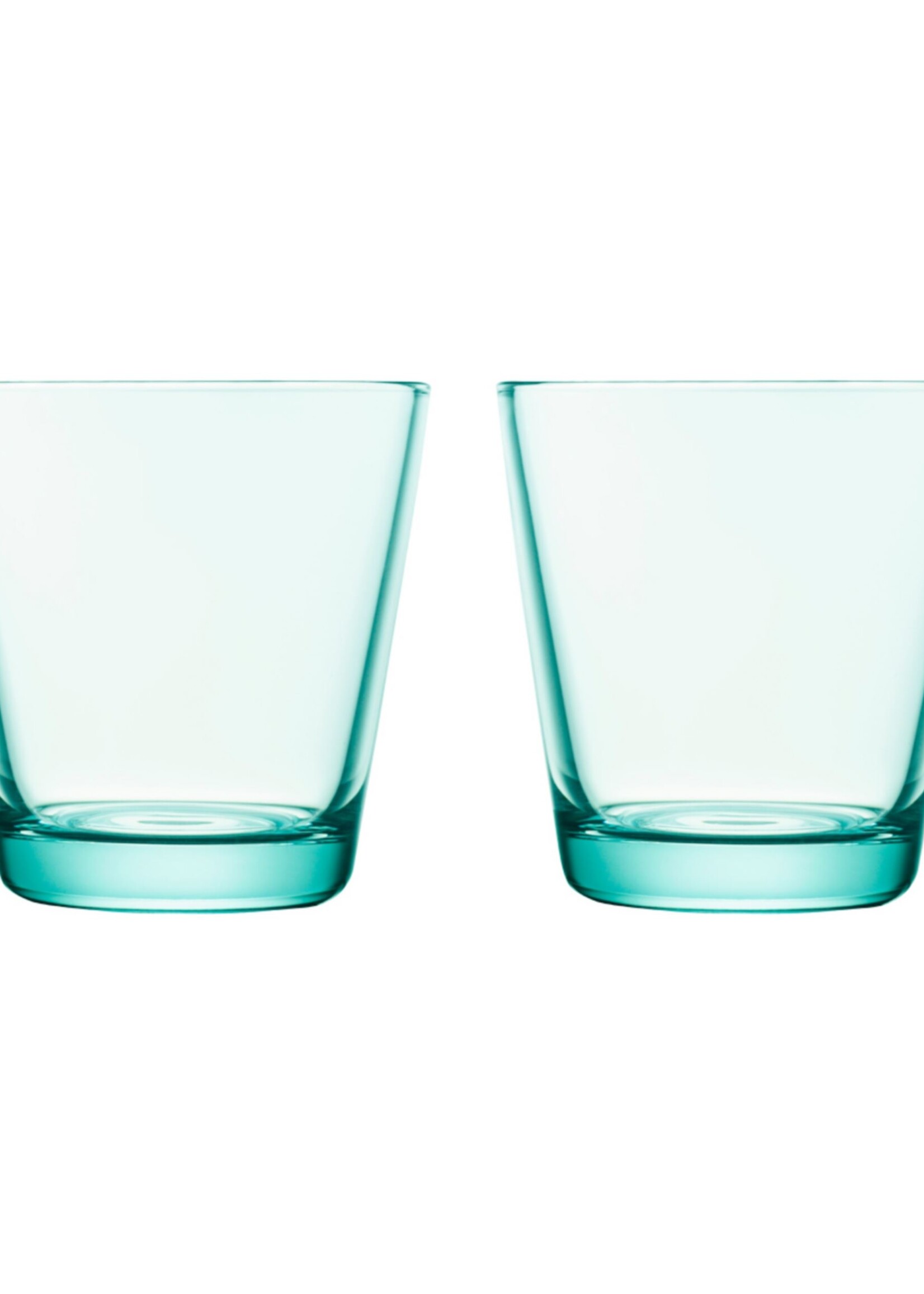 Iittala Iittala Kartio Verre - 21 cl - Vert d'eau - 2 pièces