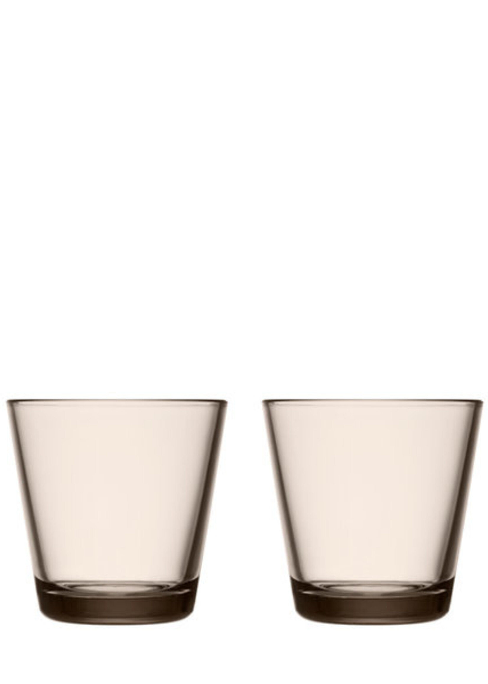 Iittala Iittala Kartio Glas - 21 cl - Linnen - 2 stuks