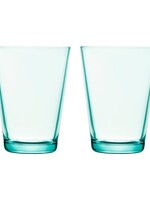 Iittala Iittala Kartio - Glas - 40 cl - Watergroen - 2 stuks