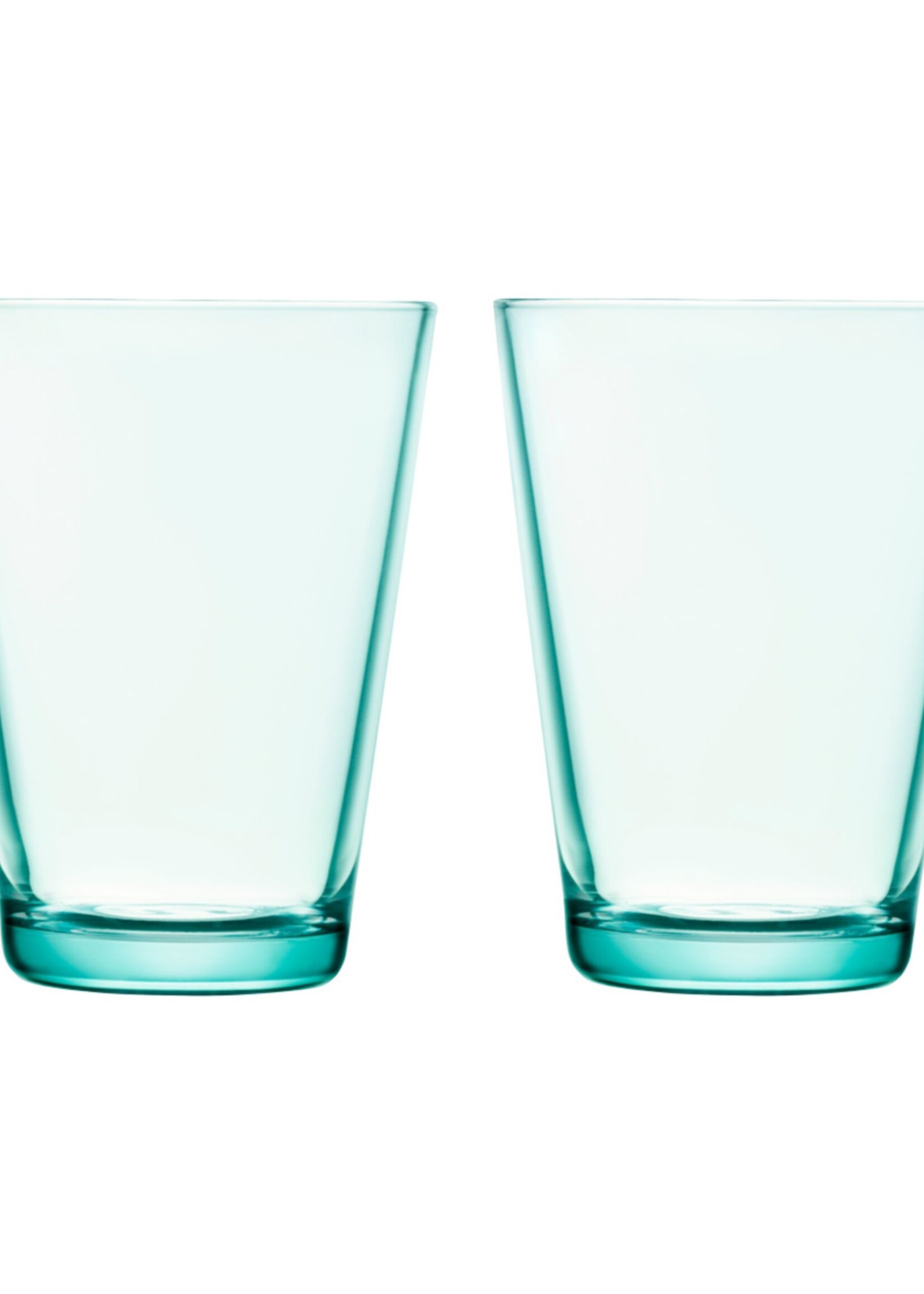 Iittala Iittala Kartio - Verre - 40 cl - Vert d'eau - 2 pièces